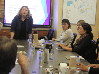 PowerPoint presentation by Tamara Lowney of IEDC to Blandin Foundation trustees