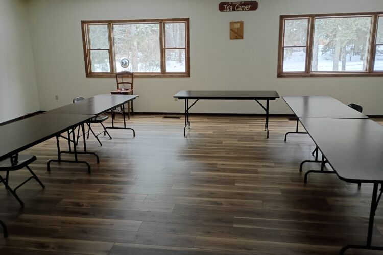 Wirt Town Hall – Interior Windows & Flooring