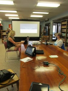 Baudette Public Library Tablet Training Class