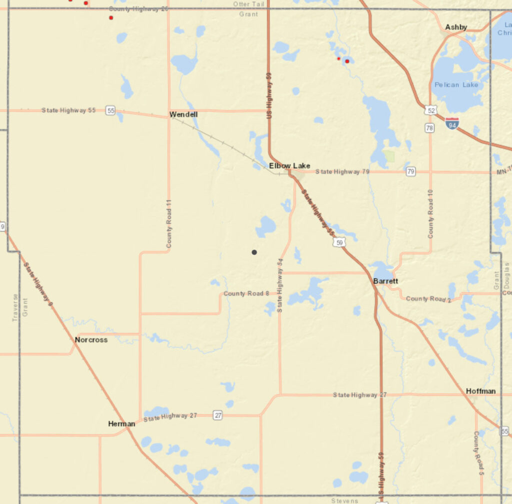 Coverage map graphic