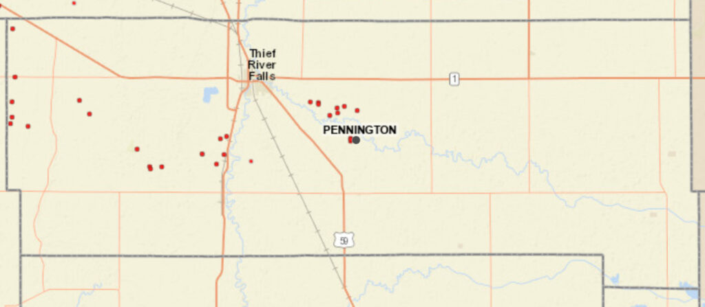 Coverage map graphic